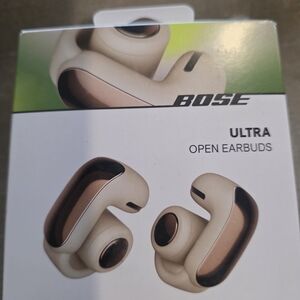 Bose Ultra Open Earbuds - Beige and Black